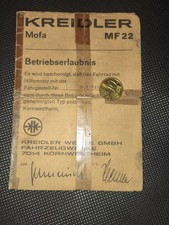 Kreidler Mofa MF 22