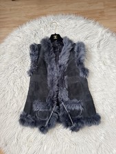 Faux Fur Weste Veloursoptik
