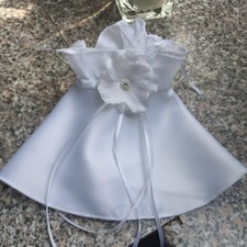 Kerzenrock Tropfschutz weiß