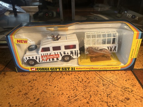 Vintage corgi geschenkset - geschenkset,