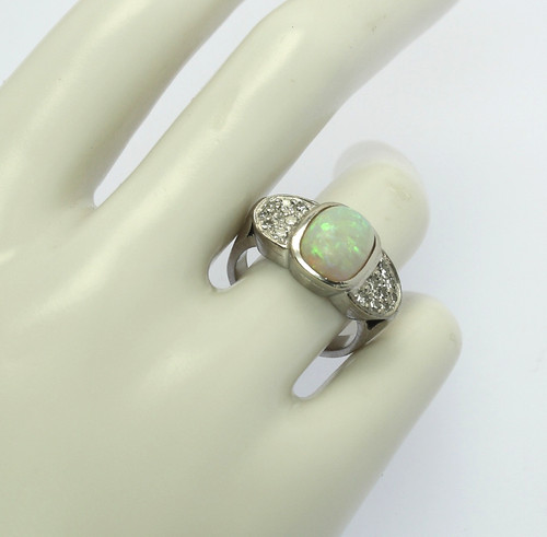 Ring 18 kt 18k 750 - ♦♦,