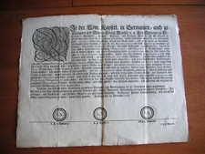 Dokument/Edikt/Erlass Freyburg 1751