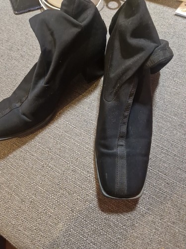 Schwarze sock boots - schwarze,
