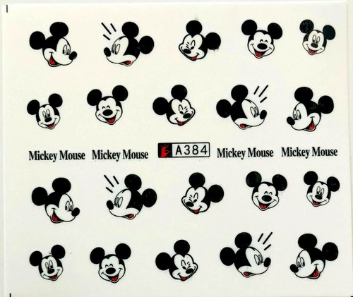Nail art nagel - sticker, wasser
