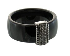 Schwarz Ring Keramik mit