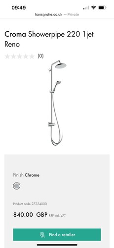 Hansgrohe 27224000 croma 220 - croma,
