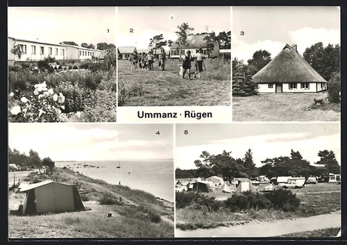 Ummanz rügen ferienlager - ak,