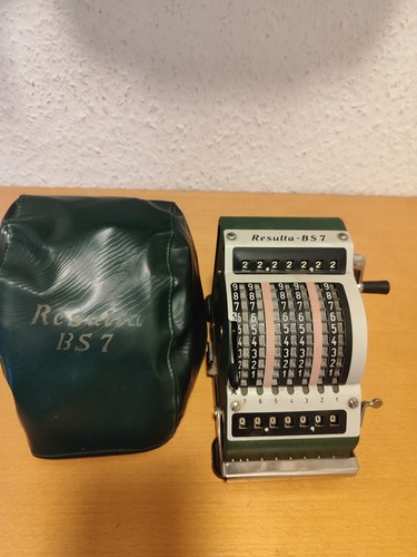 Rechenmaschine resulta b - rechenmaschine, s
