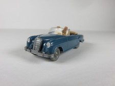 Wiking Modelle, Mercedes 220 Cabrio, mattgraublau/anthrazit, CS-Nr. 376/3C