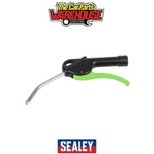 Sealey SA9230 Premier Druckluft Ausblaspistole mit abgewinkelter Lanze 100mm 1/4"BSP Druckluft Inl