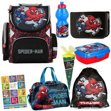 7er-Set-Schulranzen-Rucksack