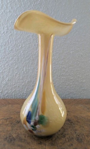 Vintage kragenvase glas - kragenvase,