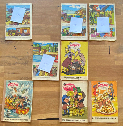 Comic hefte mosaik - comic, ddr