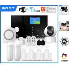 Komplettes Alarmsystem, WLAN Alarmanlage für Haus und Wohnung Tuya, Alexa, Smart