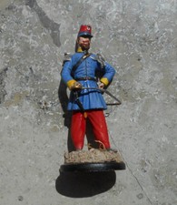 russischer Offizier, Le Cimier (historische Figuren), Zinnlegierung, ca. 7,5 cm 