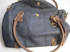 Rieker Handtasche Umhängetasche schwarz brau 38x33x15 cm unbenutzt