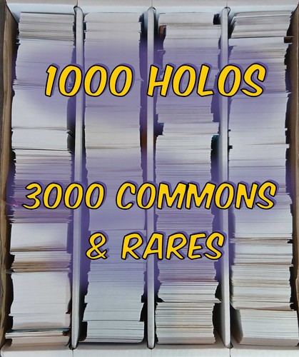 4000 bulk karten - yu-gi-oh!,