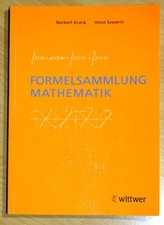 Formelsammlung Mathematik --