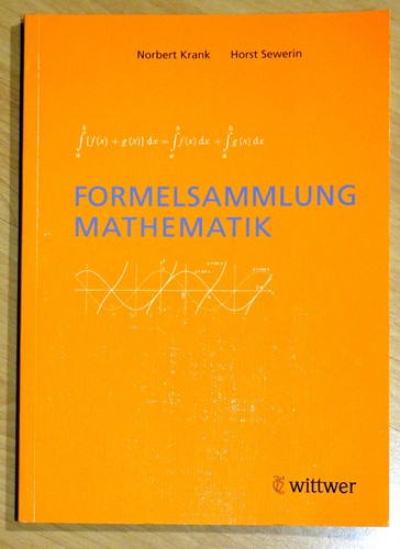 Formelsammlung mathematik - formelsammlung, --