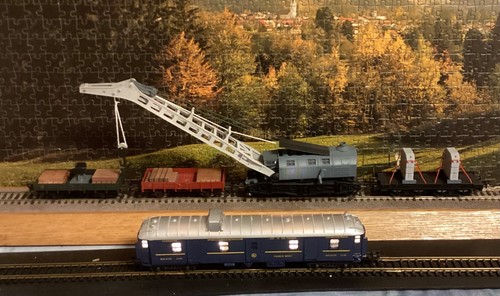 Fleischmann kranzug set krupp - fleischmann, "krupp