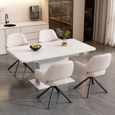 Esstisch set drehbar stühlen - esstisch,