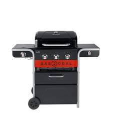 Char-Broil Gas2Coal 2.0 330 3-Burner Gas & Kohle Kombi Grill - Schwarz - Hybrid