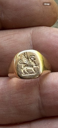 Antiker oder vintage 9kt gold - oder,