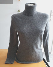 Princess goes Hollywood grauer Kaschmir Rollkragen Pullover 36