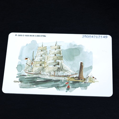 Telefonkarte gorch fock - telefonkarte,
