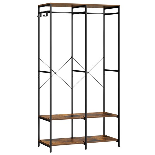 Kleiderschrank offen