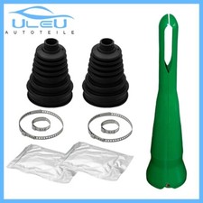 2 X UNIVERSAL STRETCH ACHSMANSCHETTE INKLUSIVE SPREIZ- MONTAGEKEGEL KAUTSCHUK