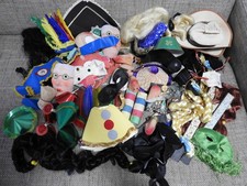 DDR XXL Konvolut Fasching / Silvester Deko / Masken / Girlanden / Hüte / Larve