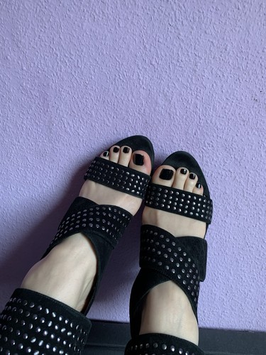 Schuhe zara mit nieten - zara,