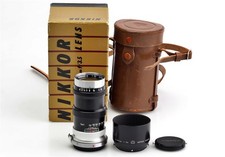Nikon Nikkor-Q 3.5/13.5cm w. Case Nippon Kogaku Japan