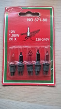 5 Ersatzlampen 20er