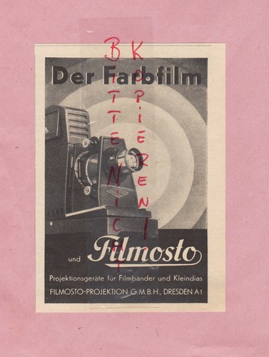 Dresden werbung 1938 - dresden,,