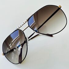 vintage ALPINA FM27 black gold sunglasses W.Germany TR3 M1 M6 LARGE 60*15