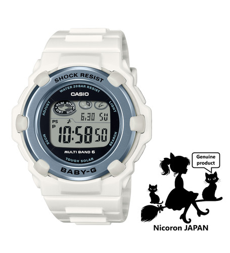 Casio shock baby - baby-g, damenuhr