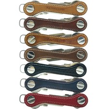 Keykeepa Leder Key Organizer Schlüssel Manager Schlüsselanhänger Metall Etui 