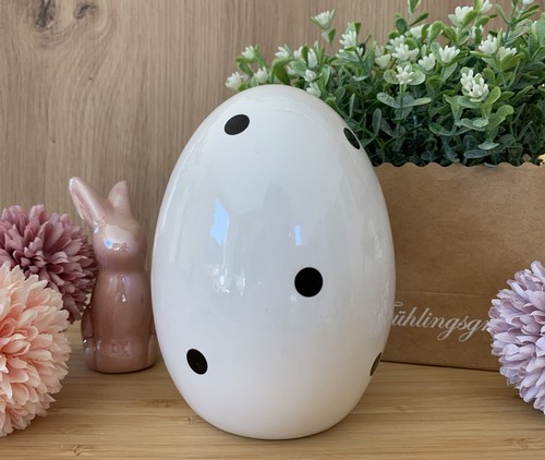 Deko figur osterei keramik - deko,