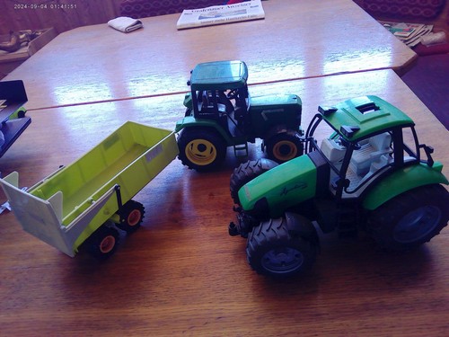 Traktor set gartenspielzeug - traktor,