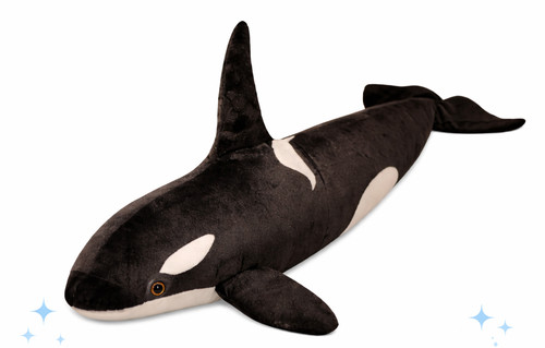 Realistischer orca plüsch - orca,