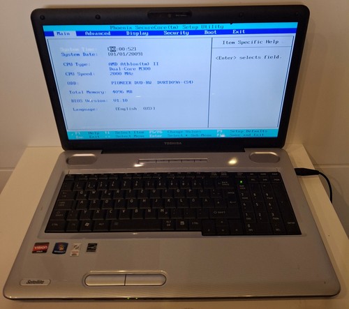 Toshiba satellite l550d - toshiba,