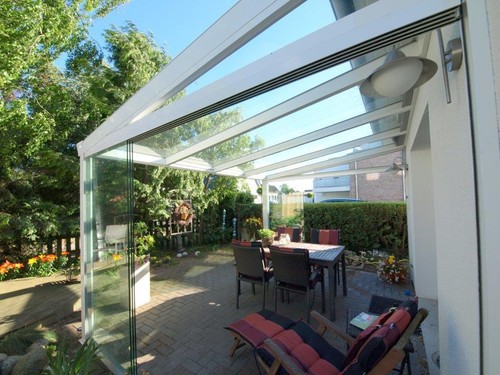 Terrassendach alu glas - terrassendach,