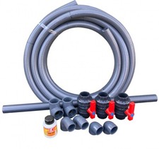 Pool Schwimmbad Bypass Wärmepumpe 50mm Pool-Heizung Solaranlage