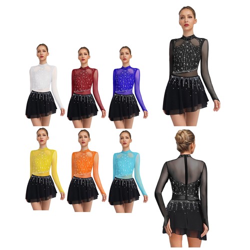 Damen langarm tanzkleid - damen,