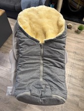 NEU Lammfell Fußsack