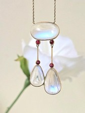 Art Deco Collier Rubine