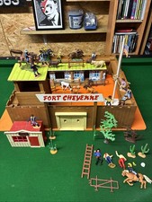 Tempo Cavalry And1960/70 Fort Fort Cheyenne Britain’s Cowboys Tiere Restposten