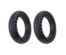 2x E-Scooter Vollgummireifen